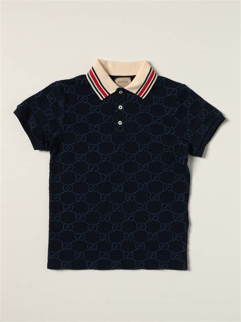 gucci style enfants|Gucci kids polo shirts.